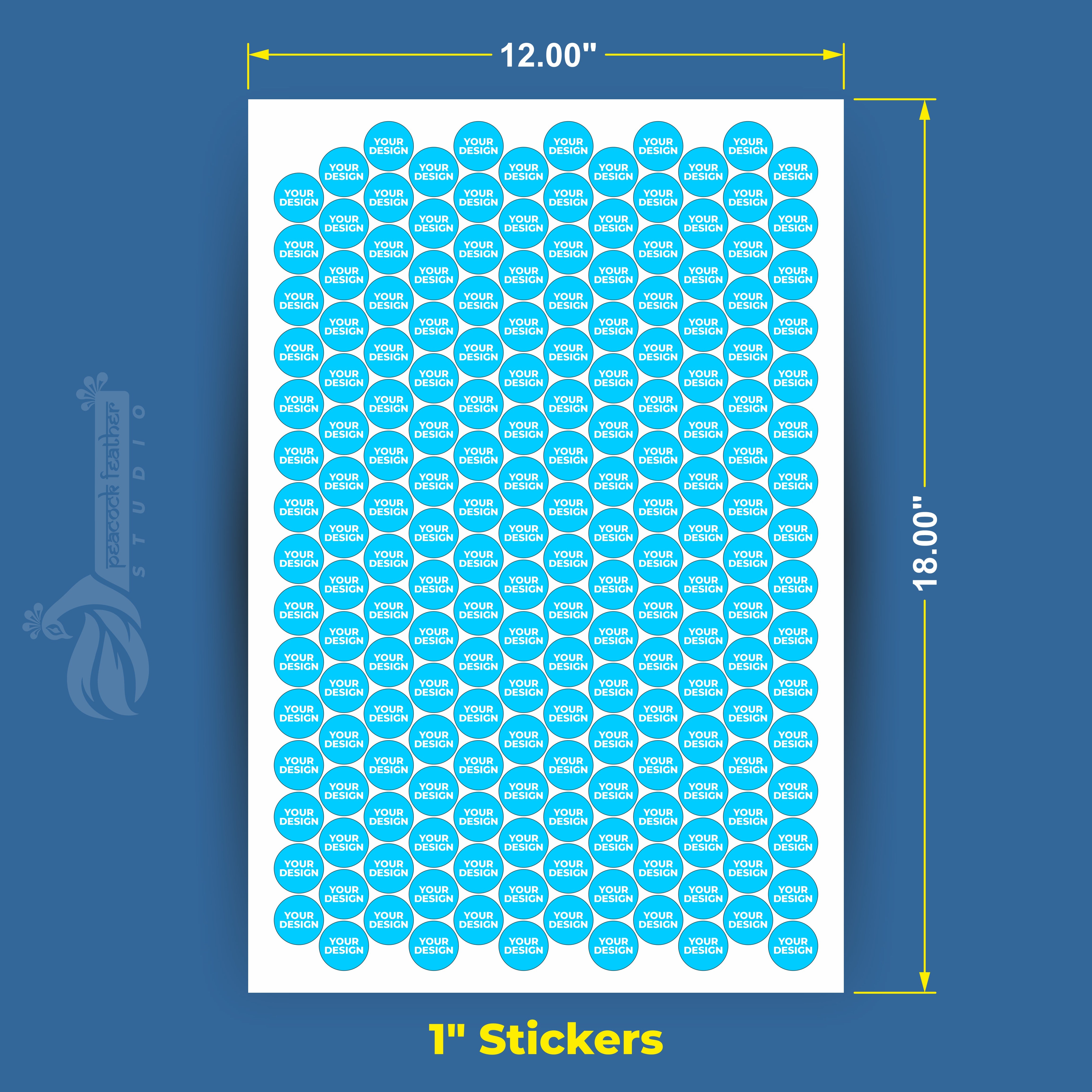 Customized Transparent Waterproof Sticker Printing