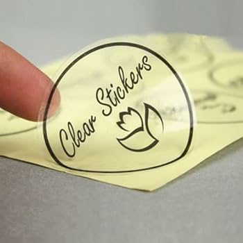 Customized Transparent Waterproof Sticker Printing