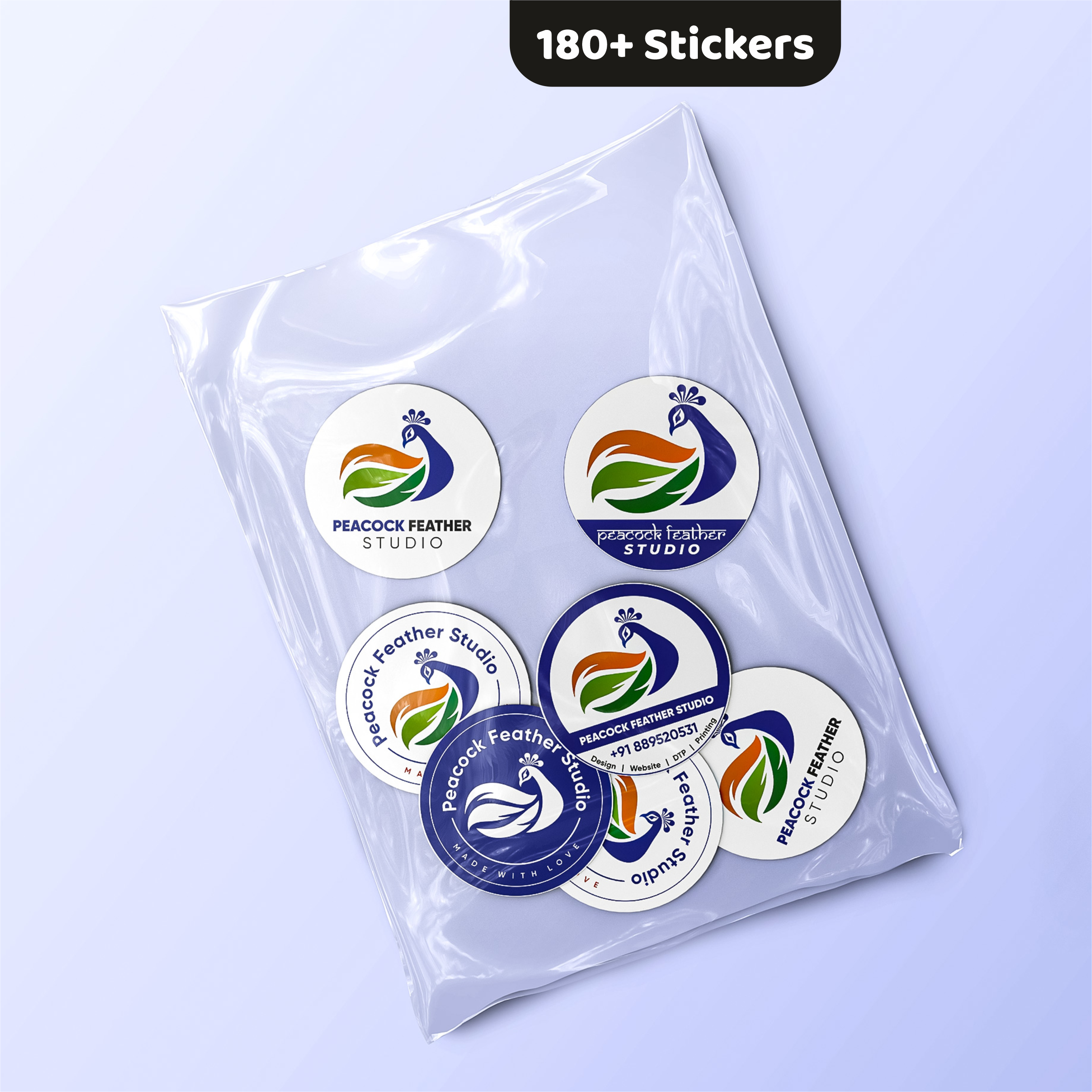 Customized Logo Sticker Printing