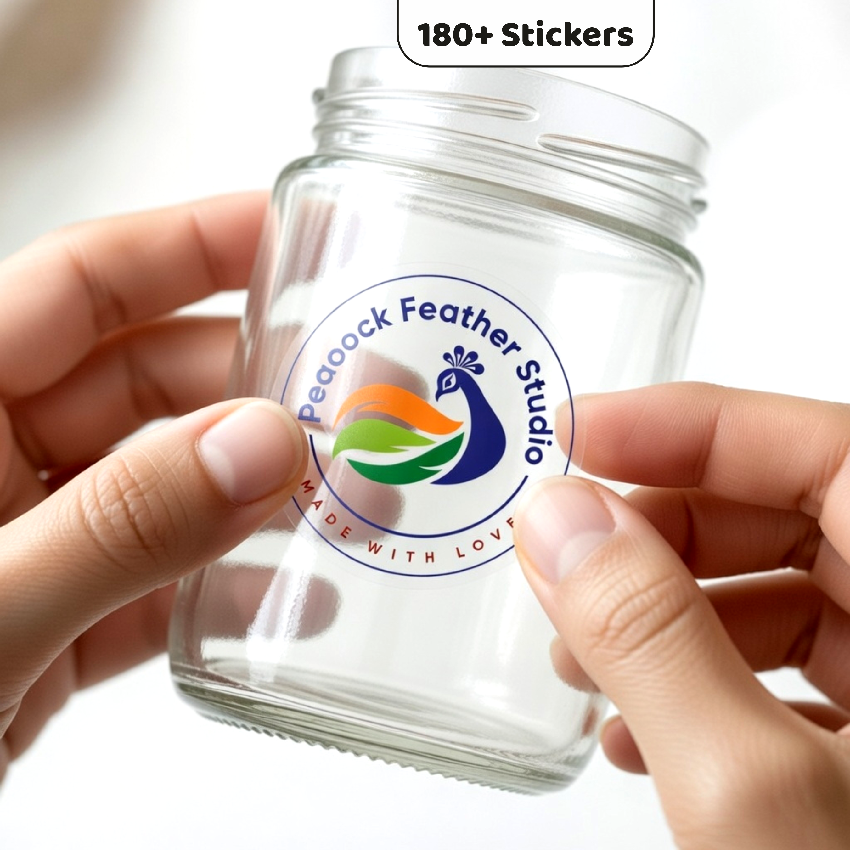 Customized Transparent Waterproof Sticker Printing