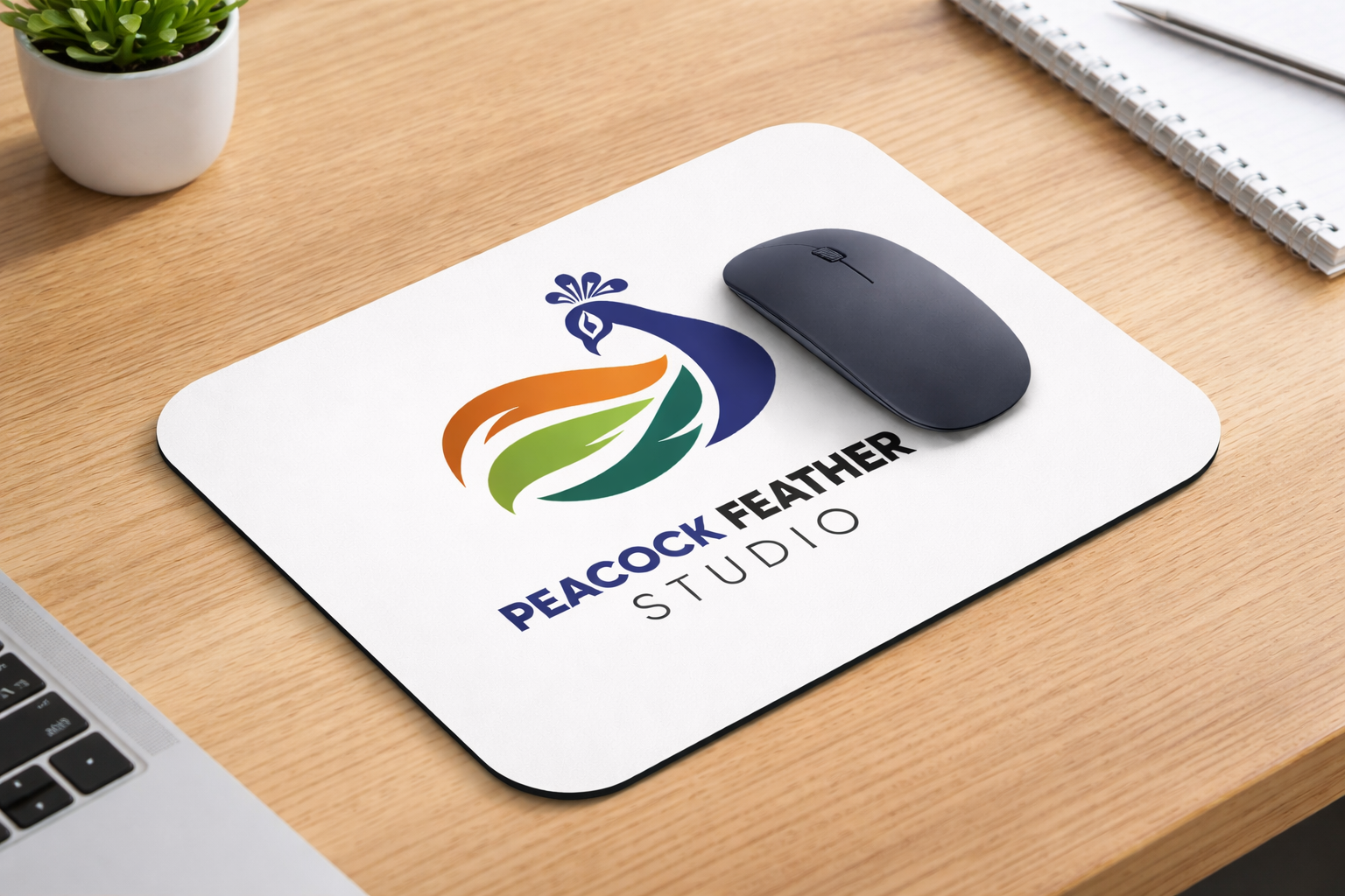 Personalized Mouse Pad with Logo | Premium Printed Mouse Pad for Office & Gaming