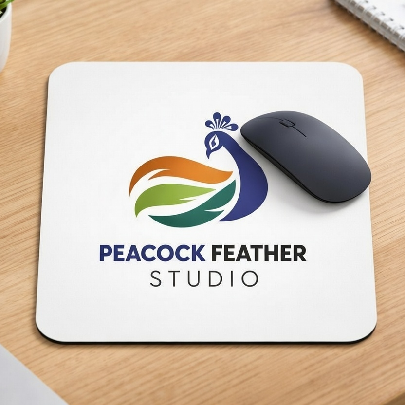Personalized Mouse Pad with Logo | Premium Printed Mouse Pad for Office & Gaming